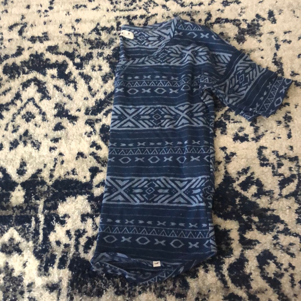 Hollister Aztec print top